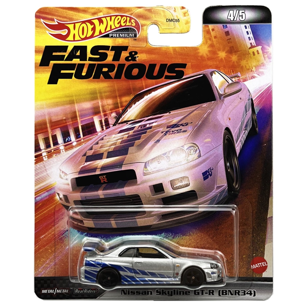 Hot Wheels Rodas Quentes 2022 Rápido E Furioso Nissan Skyline GT-R