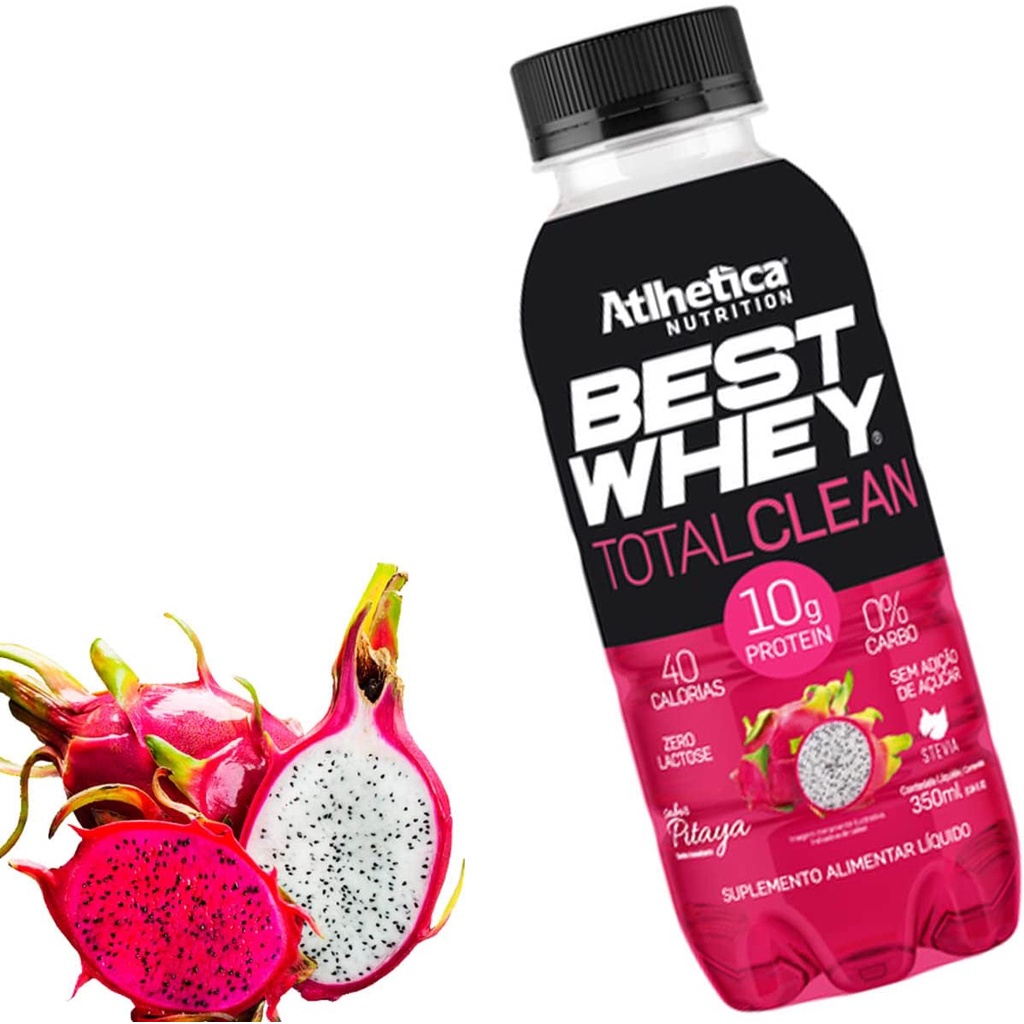 Best Whey Total Clean – 350ml Pitaya – Atlhetica Nutrition