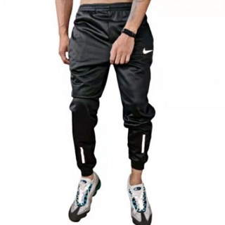 kit 3 Calça Corta Vento símbolo Refletivo Dri Fit Jogger Refletiva Tradicional Swag Skinny Casual
