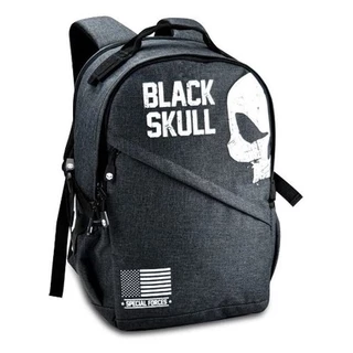 Mochila Black Skull Bope Militar Tática Preta Nova C135