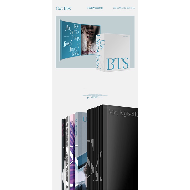 BTS] Special 8 Photo-Folio Us, Ourselves,and BTS 'WE' | Shopee Brasil