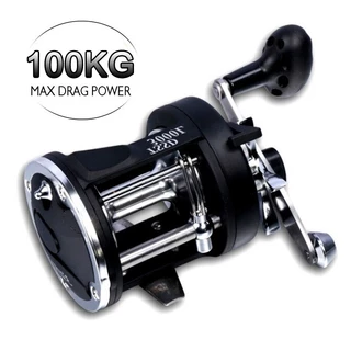 Carretel De Pesca No Mar2000l-4000l/100KGMaximum Força De Metal , Adequado Para Água Do Mar E Doce