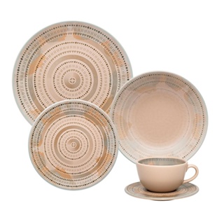 Aparelho De Jantar Minsk Com 30 Peças Porcelana Branco - Tutt Ambientes &  Decorações