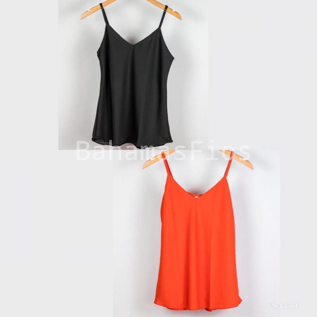 Blusinha Feminina Regata Alça Regulável Blusa Alcinha Regatinha Básica ...