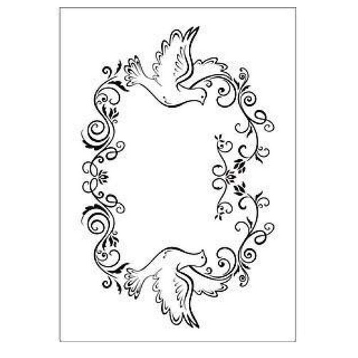 Placa De Textura Alto Relevo Embossing Folder Scrapbook/ Artesanato ...
