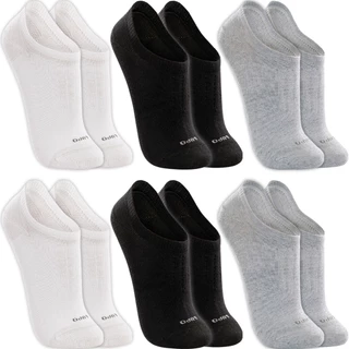 Kit 6 Pares Meias Lupo Original Sapatilha Algodão Masculino Feminina Cano Curto Baixo Soquete Academia