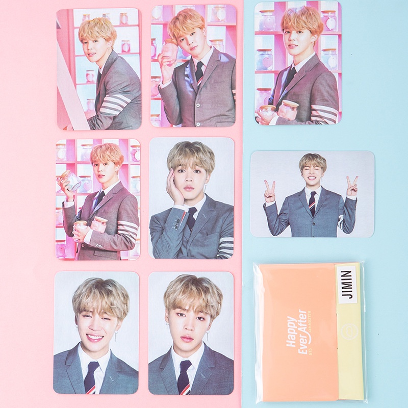 Kpop Bts V Jimin Cartões Aleatórios Coleção Japonesa E Coreana