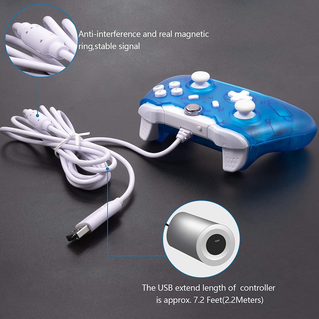 Wired Dual Vibration USB Gamepad, Joystick, Controlador de PC, Windows 7,  Windows 10, Não, Xbox 360, Acessórios para jogos - AliExpress