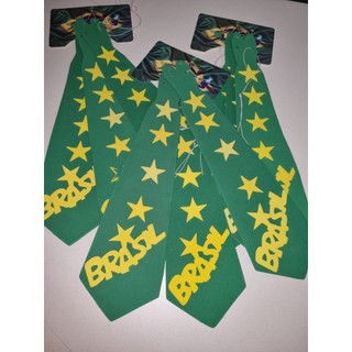 6 Gravatas do Brasil E.v.a Copa do Mundo Verde e Amarela em Oferta na Shopee
