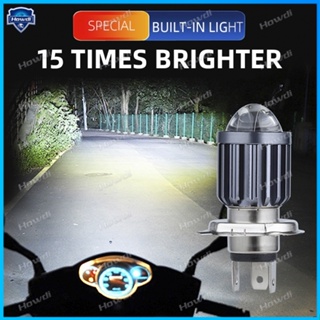 Farol De Motocicleta H4 BA20D CSP 12V Lâmpadas Led De Moto High/Low Beam 12000LM Super Brilhante Lâmpada De Nevoeiro Para Motocicletas
