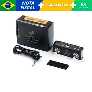 Pedal Footswitch Hotone Ampero FS-1 Duplo Switch Momentâneo - PD1156