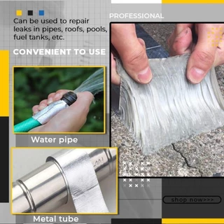 Super Fita Adesiva À Prova D'água Reparo De Telhado De Parede Resistente A Alta Temperatura Para Resgate De Piscina Fixar Duto Personalizar
