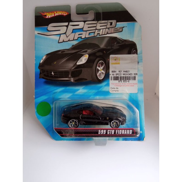 MATTEL HOT WHEELS J2917-0510 Scale 1/18 | FERRARI 599 GTB