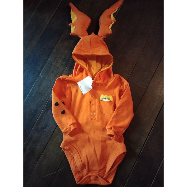 Body Bebê Piticas Digimon Patamon lançamento