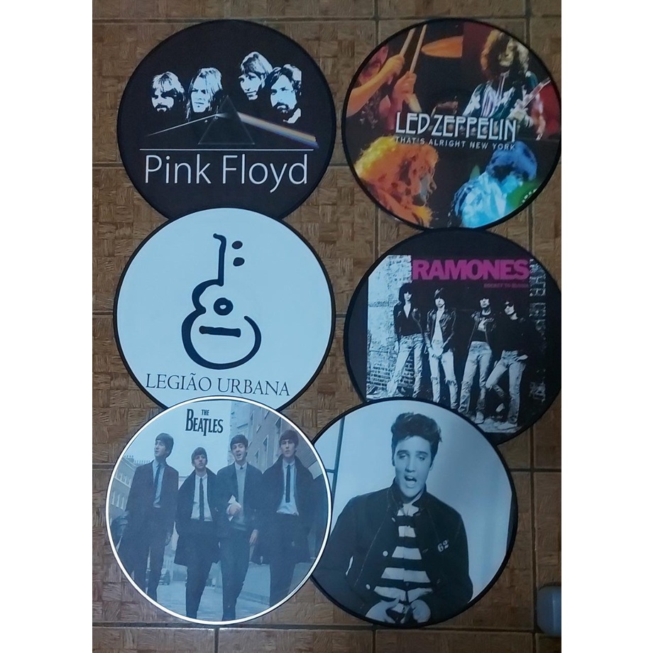 Disco de vinil decorado | Shopee Brasil