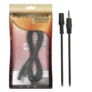 Cabo Extensor Extensão Fone P2 Macho X Fêmea 1,8 Metros