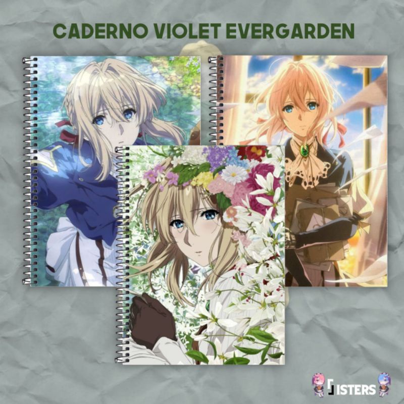 Violet evergarden animes vision  Produtos Personalizados no Elo7