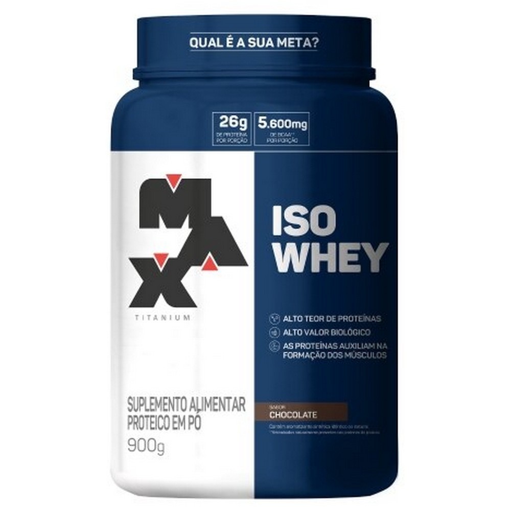 Iso Whey Max Titanium 900g Chocolate