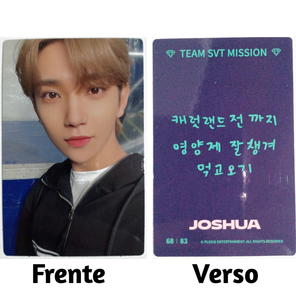 SEVENTEEN - Caratland 2022 6th FAN MEETING Photocards OFICIAIS
