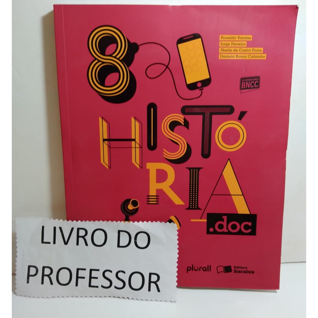 História.doc 8º Ano - Livro Do Professor - Bncc | Shopee Brasil