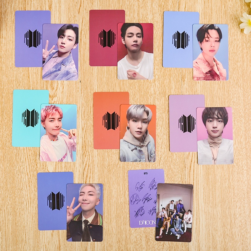 8pcs/Conjunto KPOP Idol PROOF Fotocard Coletores Edição LOMO