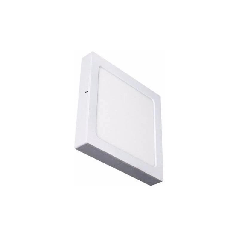 Painel Plafon Led 2 em 1 Quadrado Luz Amar 6W 3000K Exilux