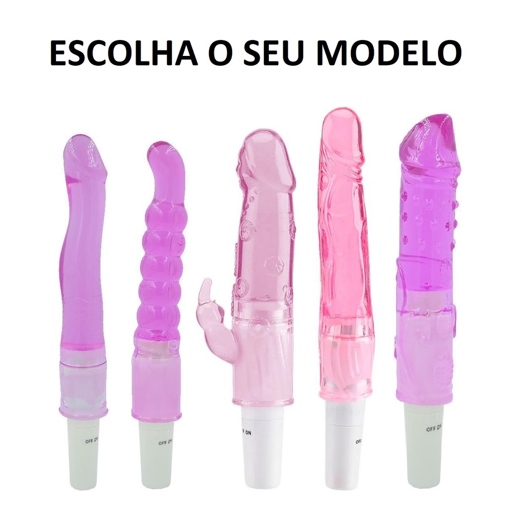 Vibrador Feminino em Jelly Pênis 21,5 x 3 cm - RETO Sexy Shop | Shopee  Brasil