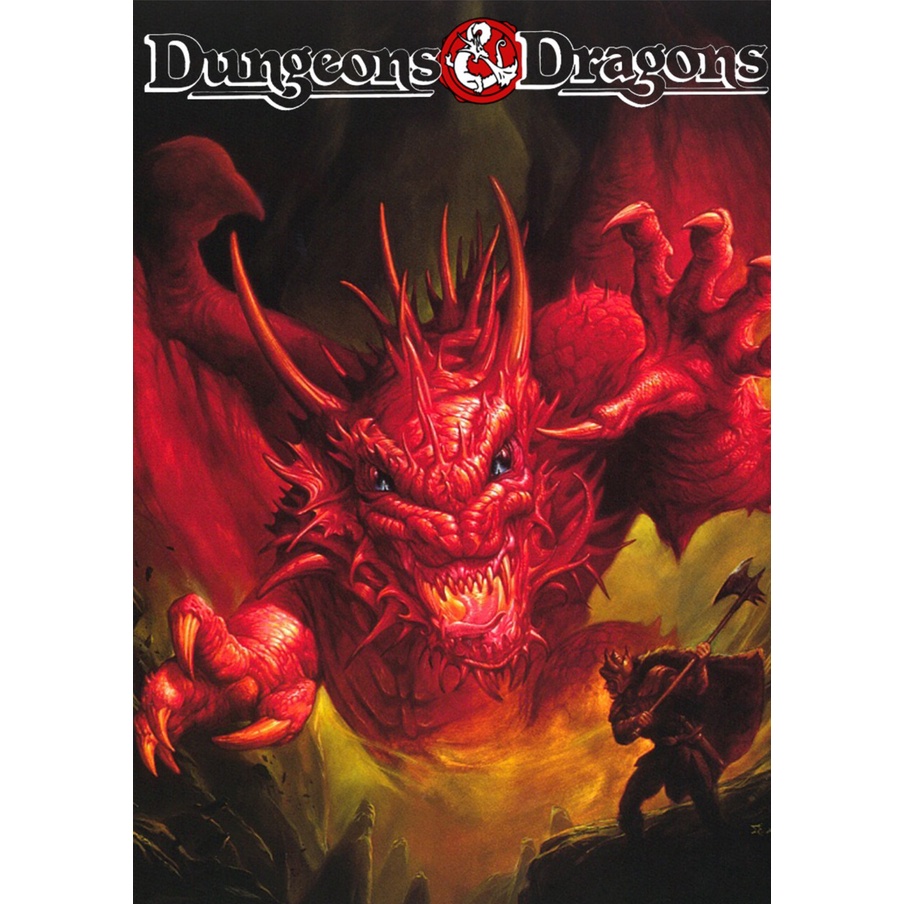 Poster Premium 20x30 - Dungeons & Dragons / D&D - Várias Opções