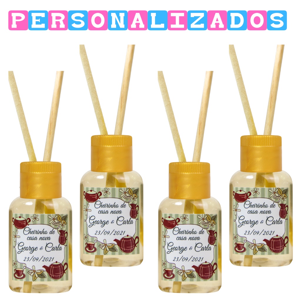 100  Mini Aromatizadores Brindes Para Chá Bar e Personalizados em Oferta na Shopee