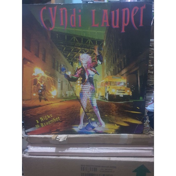 LP Cyndi Lauper A Night To Remember(1989) CBS Com Encarte | Shopee Brasil