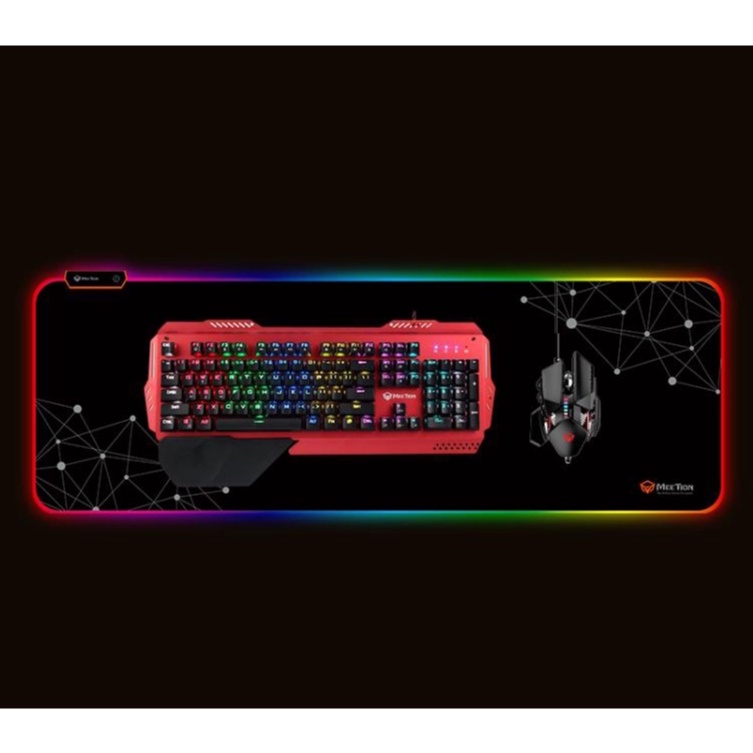 Mouse Pad PD121 RGB grandes para jogos lindo