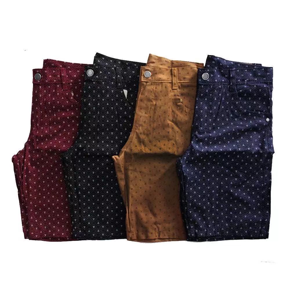 2kit 3kit 4kit 5kit Bermuda Estampada Masculinas De Sarja Coloridas