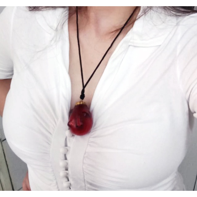 Colar Behelit Grande 6 cm - Griffith Ovo Do Rei.