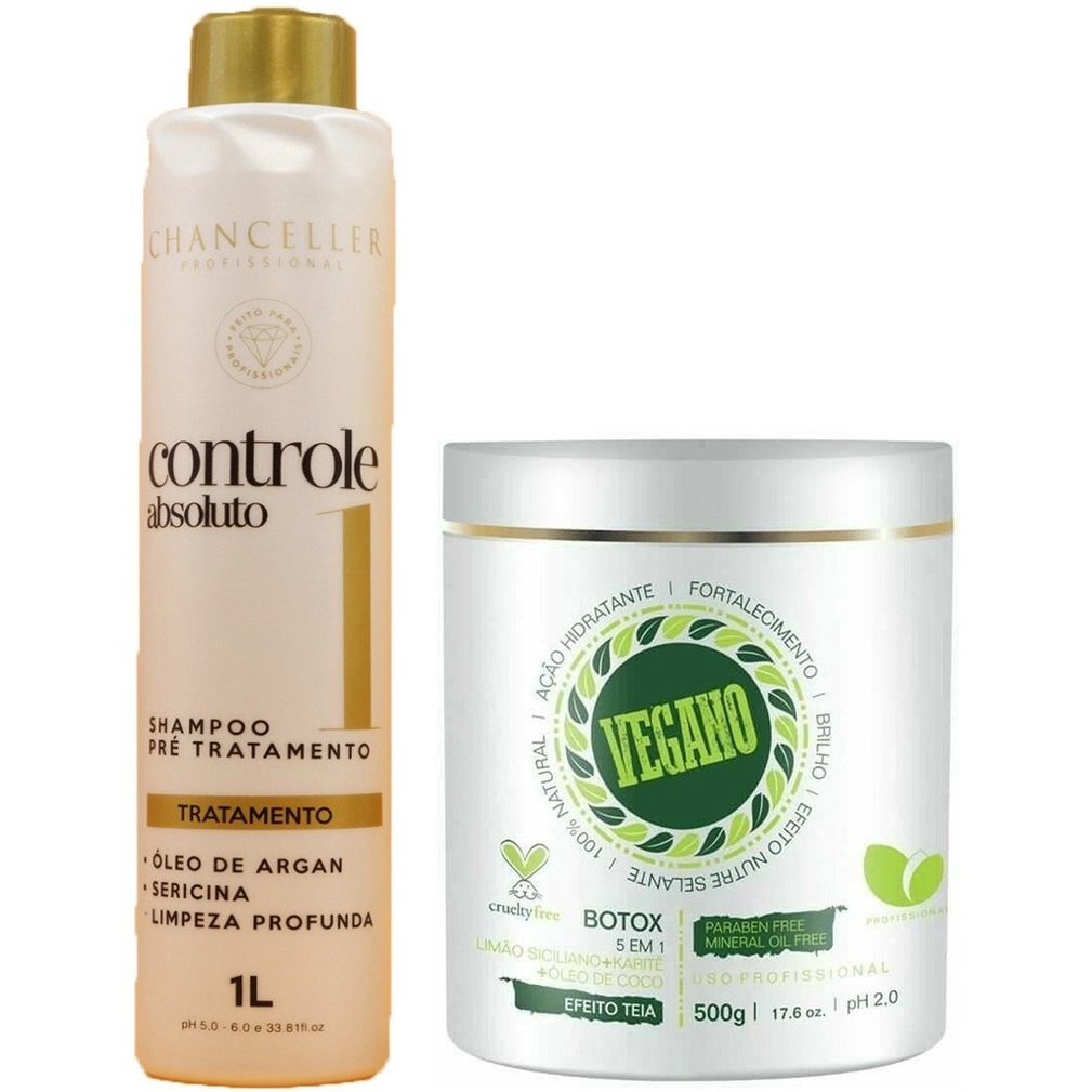 Kit Botox Vegano Sem Formol Profissional | Shopee Brasil