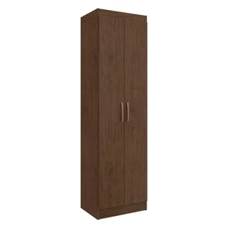 Armário 2 Portas Lavanderia Multiuso Multimóveis CR8002 Amarula