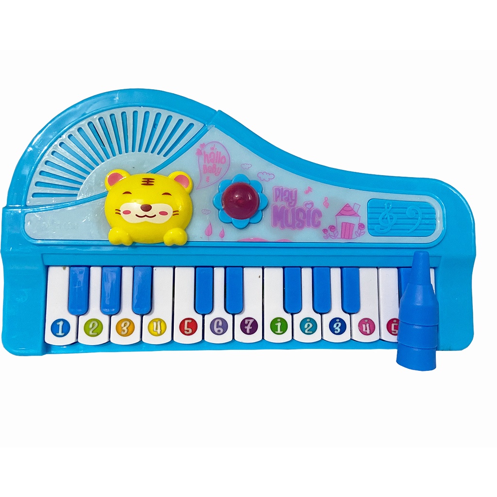 Teclado Piano Musical Infantil Baby Fazendinha Iaiao C/ Luz