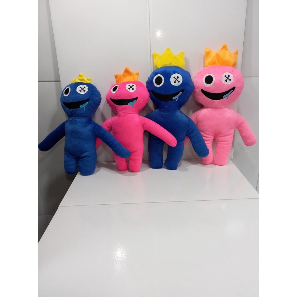 30cm Jogo Boneca de Pelúcia Brinquedos, Rainbow Companion Little Blue Man  brinquedo de pelúcia, Brinquedos de pelúcia bichos de pelúcia para  crianças e fãs de jogos enfeite de boneca