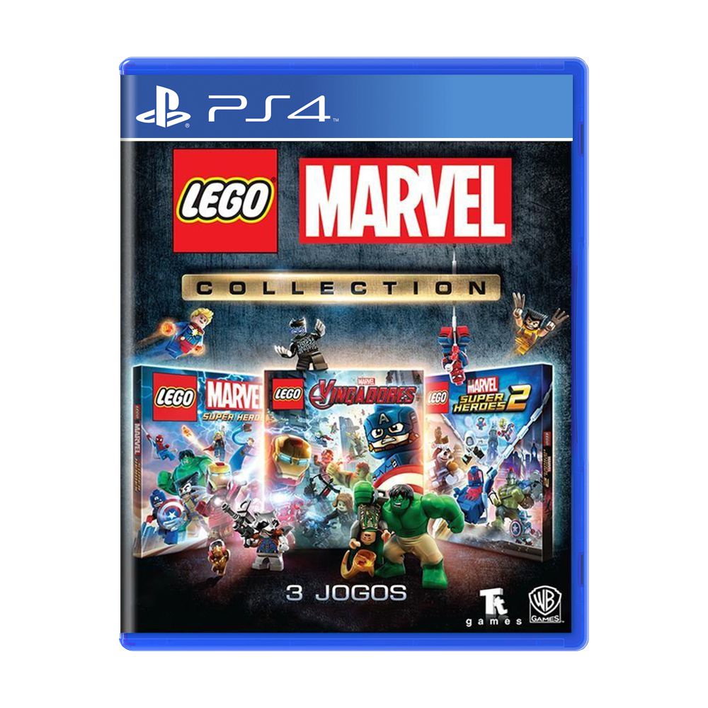 Jogo LEGO Marvel Super Heroes - PS4 - MeuGameUsado