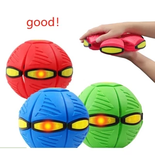 Disco Inflatable Ball 14cm Magic Flying ufo With led