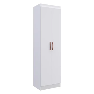 Armário 2 Portas Lavanderia Multiuso Multimóveis CR8002 Branco