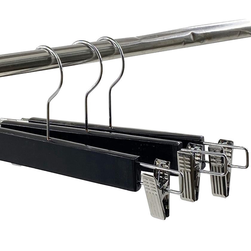 Kit 20 Cabide de Madeira Marfim para Saia Alta Resistencia | Shopee Brasil