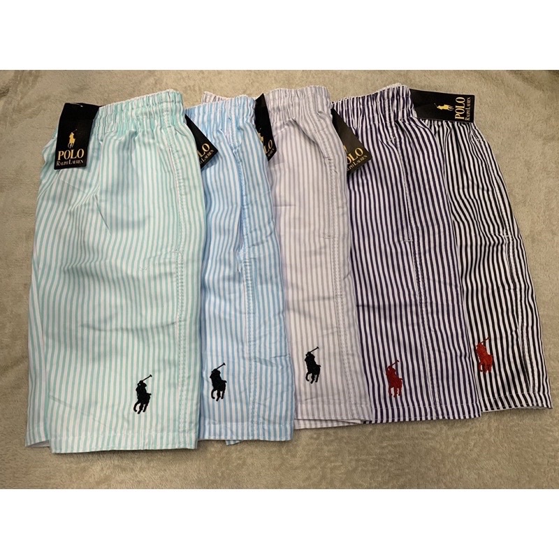 Kit 5 Short Tactel polo Raul C Listrado Masculino Bermuda Moda Praia ...