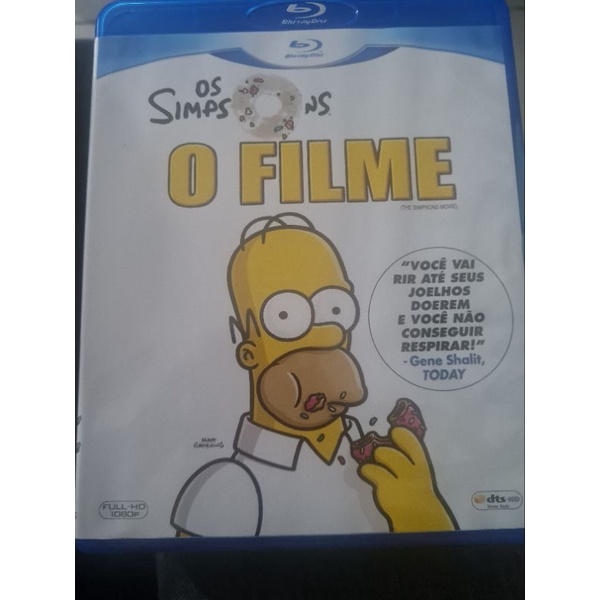 Os Simpson O Filme Dvd Bluray Disc Original Shopee Brasil