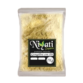 Gengibre em Pó 1kg 100% Puro PREMIUM