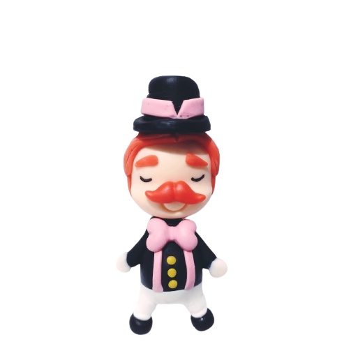 Aplique em Biscuit festa de aniversário mundo bita