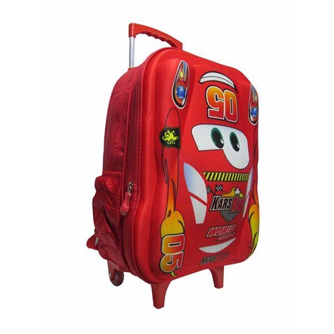 MOCHILA CARRINHO ESCOLAR MENINO CARRO 3D 05 ALTO RELEVO LINDO MC05005