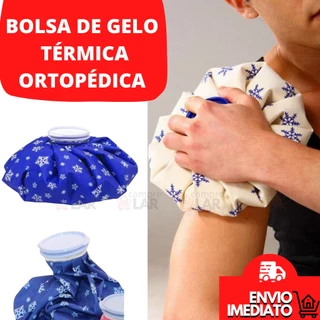 Bolsa De Gelo Termica Ortopedica Impermeável Flexivel Compressa Grande 22 cm Aplicação De Gelo Saco Gelo