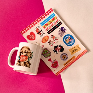 Combo Caneca Kiwi +  Cartela de adesivos Harry Styles - Harry