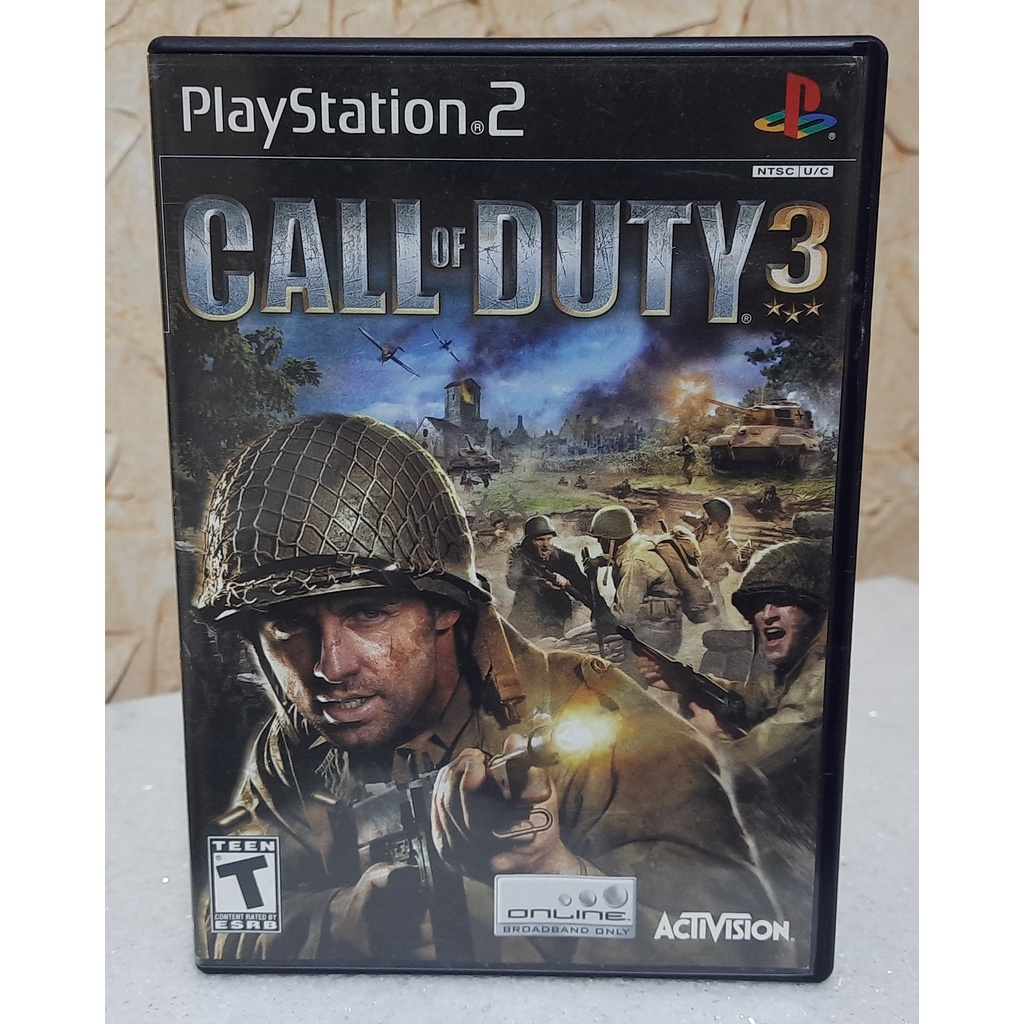 Call of Duty 3 - jogo para PS 2 / Playstation 2