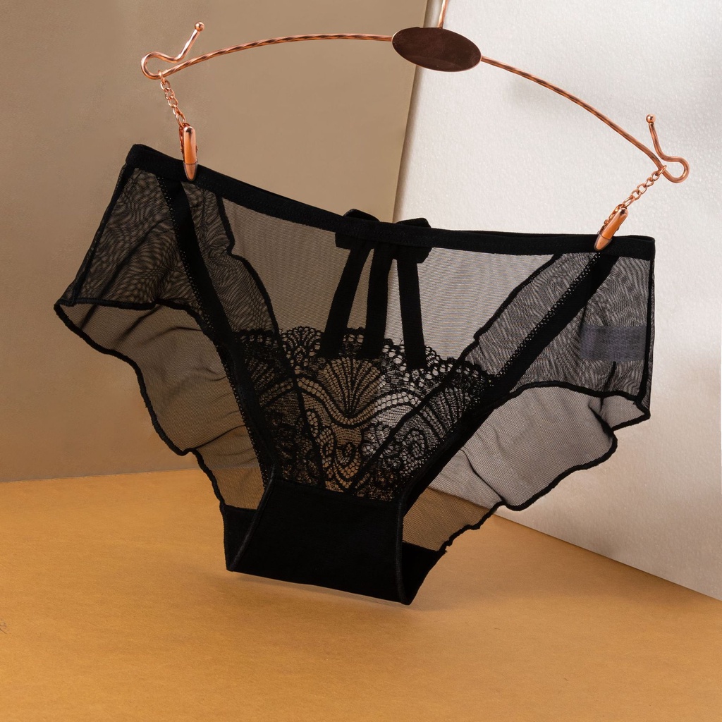 Compre Mulheres sexy renda lingerie tentação cintura baixa briefs